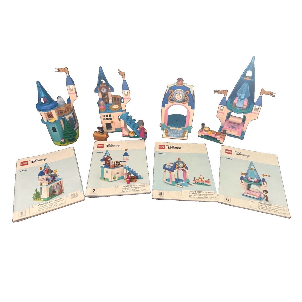 LEGO‎ Disney 43206 Cinderella and Prince Charming's Castle READ DESCRIPTION